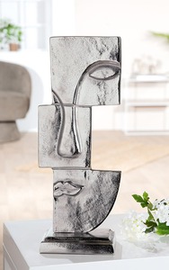 45 cm Height 13 cm Jaffs Exports Handmade Eco-Friendly Durable Aluminium Fish Sculpture Modern Circular Coastal <b>Decor</b> Tabletop - Product Image 4