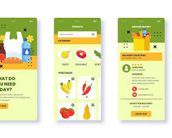 Aplicación Móvil de Entrega de Comestibles para Compras en Línea Rápidas, Fáciles y Convenientes - Product Image 3