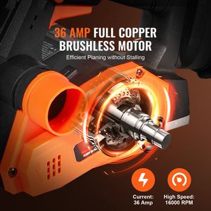 Pialla Elettrica a Batteria Senza Fili, Larghezza 3 1/4 Pollici, 16000 RPM, Profondità Regolabile 5/64 Pollici, Lame HSS Doppie per Lavorazione del Legno - Product Image 3