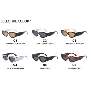 Nouvelles Lunettes de Soleil Tendance 2025 Style Européen et Américain, Monture Simple, Protection UV400, Verres Polyvalents Unisexe pour Femme, Couleurs Tendance - Product Image 4