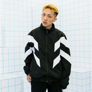 Custom Men Windbreaker Jacket Full Zip Lightweight Waterproof Breathable Hooded Outdoor Running Sports Windbreaker <b>Coat</b> - Product Image 5