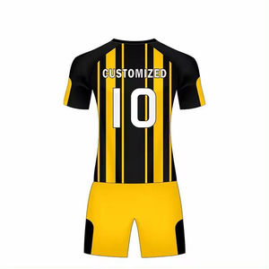 Uniformes de Fútbol Fácil de Usar, Camiseta y Pantalones Cortos, Marca Privada, Ropa Deportiva Personalizada, Subida por Dress Sports - Product Image 4