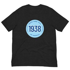 Jack and Jill Blues 1938 T-shirt pour femme en coton doux à manches courtes et col rond avec motif graphique, haut décontracté et confortable pour tous les jours - Product Image 2