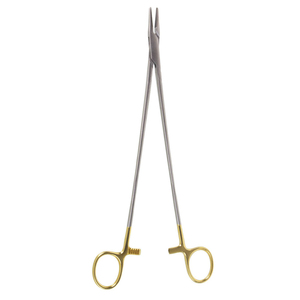 Porte-aiguilles chirurgical en acier inoxydable avec poignées dorées, certifié CE, pour utilisation en salle d'opération, instrument de classe I par Numisma - Product Image 5