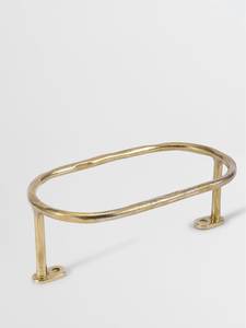 Classic Brass <b>Towel</b> Bar <b>Wall</b> <b>Mounted</b> Round Single Tier Rust Resistant Bathroom Decorative Luxury <b>Towel</b> Holder <b>Rail</b> Factory Price - Product Image 3