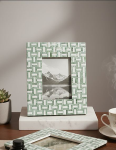 Custom Designed Handmade Bone Inlay Photo Frame for Interior Decor Best Budget Giftware for <b>Wall</b> <b>Desk</b> Handmade Beautiful - Product Image 2