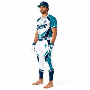 Matériaux et construction durables. Uniforme de baseball moderne conçu pour la vitesse, la flexibilité et un confort respirant, avec des caractéristiques premium. - Product Image 4