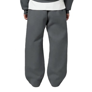 Ensemble de survêtement personnalisé pour homme 2026 avec logo imprimé, sweat à capuche et pantalon large, tenue décontractée streetwear - Product Image 6