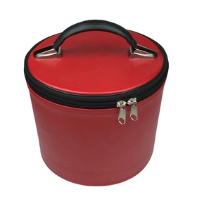 Custom Embroidery Printing Masonic Zipper Shriner Fez Case With Strap & Handle Cosmetic <b>Plastic</b> Box - Product Image 3