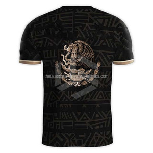 Camiseta de Fútbol de Nueva Temporada Personalizada de la Mejor Calidad, Tejido de Poliéster Ligero, Manga Corta, Ropa Deportiva Unisex - Product Image 4
