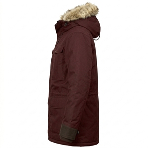 Wax Cotton Hooded Outdoor <b>Jacket</b> Casual Windproof Warm Durable Lightweight Comfortable Front Logo Custom Men's Womens Outerwear - Product Image 5