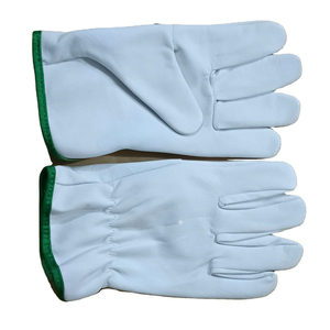 Guantes de Conducción de Cuero de Cabra Premium para Hombre, Alta Durabilidad, Guantes de Seguridad Resistentes, Guantes de Cuero para Conductor, de Pakistán, Venta al Por Mayor - Product Image 1