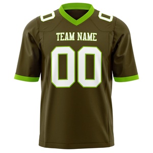 Championship Style Football Jersey <b>Athletic</b> Teamwear Custom Colors Logo Name Number Export Quality Manufacturer Jersey - Product Image 1