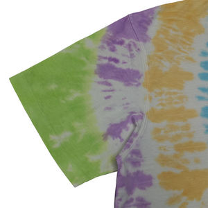 T-shirt Oversize Vintage en Polyester Tie-Dye Respirant à Séchage Rapide à Manches Courtes Uni pour Homme – 100% Coton – Vente en Gros - Product Image 3
