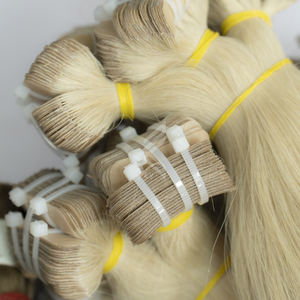 Cinta Rubia Natural Sin Procesar en Extensiones de Cabello Vendedores Extensión de Cabello Humano 50 Cm - Product Image 4