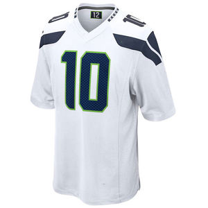 Maillot de football américain respirant à manches courtes pour adultes, 100 % polyester, antibactérien - Product Image 2