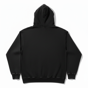 Sudadera con Capucha de Lujo al por Mayor con Estampado 3D Puff, 500GSM, Gruesa, Oversize para Hombre, de Forro Polar, Hombros Caídos, con Logotipo Personalizado - Product Image 4