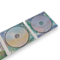 Digipak Personalizado de Doble Disco y 6 Paneles con 2 Bandejas de Plástico, Embalaje de Cartón para CD-R/Blu-ray