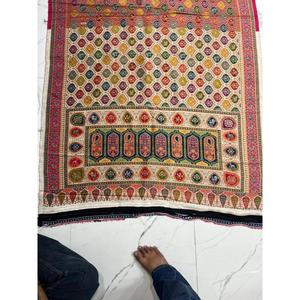 Sari en soie imprimé très demandé, design classique pour tenue traditionnelle, mariage, fête, séchage rapide, meilleur prix - Product Image 4