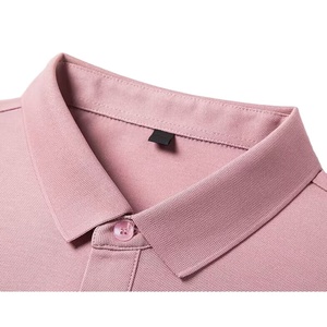 Polo pour homme personnalisable, manches courtes, grande taille, couleur personnalisée, coupe ample – Achetez des polos d'été personnalisables pour homme - Product Image 4