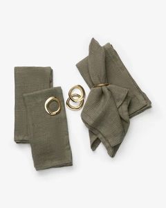 Exclusive Table Decor Metal Napkin Ring Designed For Elegant Dining Experiences <b>And</b> Stylish Table Arrangements - Product Image 2