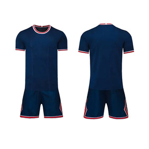 Vêtements de sport pour adultes, tenues d'entraînement, ensembles de maillots de foot respirants, prix raisonnable, ensemble short 2 pièces. - Product Image 1