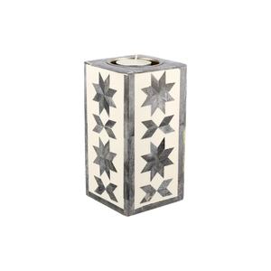 Portavelas con incrustaciones de hueso hoteles y habitaciones decorar candelita portavelas con incrustaciones de hueso a la venta - Product Image 1