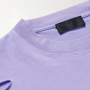 Nouveaux T-shirts en tricot tendance pour hommes, personnalisés, effet usé, 100% coton, coupe classique avec motif pour hommes - Product Image 4