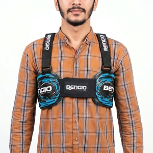เสื้อป้องกันกระดูกสันหลังสำหรับรถแข่งคาร์ท สีแดงเลือดหมู ป้องกันการกระแทก ปรับขนาดได้ สำหรับมืออาชีพ - Product Image 4