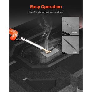 ชุดช่างเชื่อมพลาสติก60W/100W พร้อมปลาย3ปลายและ20แท่งชุดอเนกประสงค์สำหรับงานเชื่อมพลาสติก - Product Image 5