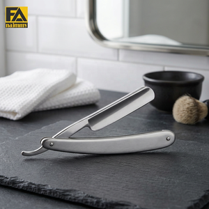 นาจมี มีดโกนพับได้สแตนเลส ใบมีดสองด้าน คมเรียบ สำหรับตัดผม - Product Image 2