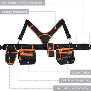 Ceinture à outils pour électricien, design personnalisé, multi-poches, ceinture à outils professionnelle pour électriciens, ceinture à outils de construction - Product Image 5