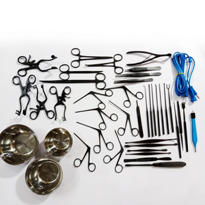 Juego de 43 Piezas de Instrumentos Quirúrgicos para Timpanoplastia Microquirúrgica de Oído, Herramientas Médicas Reutilizables de Acero Inoxidable - Product Image 1