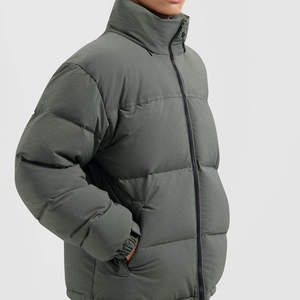 Chaqueta Acolchada Casual para Hombre, con Cierre, Capucha y Forro de Poliéster, para Primavera, de Pakistán - Product Image 6