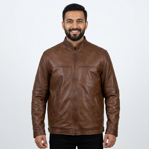 Quick Wear <b>Men</b> <b>Leather</b> <b>Jacket</b> High Quality Most Demanded Designs Light Weight Fully Customized <b>Men</b> <b>Leather</b> <b>jacket</b> for <b>men</b> - Product Image 5