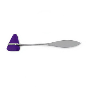 Marteau de réflexes Taylor violet de 7,5 pouces, instrument médical chirurgical en acier inoxydable de qualité allemande pour diagnostic neurologique - Product Image 5