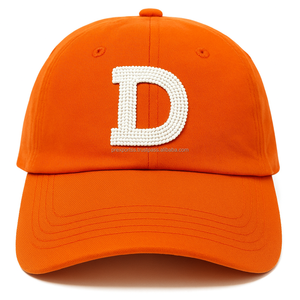 Signature Handmade Beaded Cap Custom Embroidered Cotton Baseball Cap Adjustable Streetwear Fashion Logo Unisex Premium Durable - Product Image 1