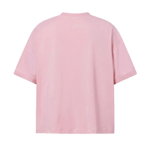 T-shirt de sport surdimensionné en tricot épais Spandex/Polyester, coupe ajustée, respirant, séchage rapide, écologique, épaules tombantes, style streetwear - Product Image 2