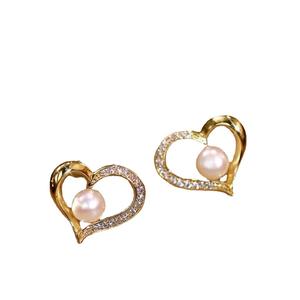 Pendientes de Perlas de Agua Dulce Tridimensionales de Moda Recién Lanzados, Joyería Exquisita de Lujo Ligero - Product Image 5