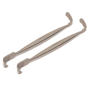 Retractor de Piel Metálico Med Senn Mueller, Retractor de Piel Kilner Cats Paw, Instrumentos de Cirugía General Veterinaria, Certificado CE, Reutilizable - Product Image 6