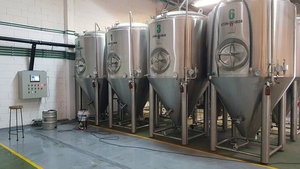 500/1000L/2000L ทรงกรวยอุปกรณ์หมัก/หมัก - Product Image 4