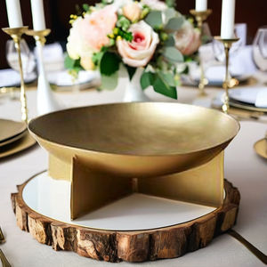 Bol à chocolat rond en acier inoxydable avec design élégant pour tables à dessert Bars à bonbons Utilisation en cuisine ou service de nourriture pour événements - Product Image 6