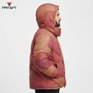 New Design High Street <b>Long</b> Puffer <b>Jacket</b> Men's Winter <b>Waterproof</b> Reversible - Product Image 3