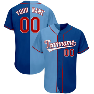 Maillot de baseball décontracté d'été personnalisé Geo Brothers Company, imprimé par sublimation, 100 % polyester respirant, haute qualité - Product Image 4