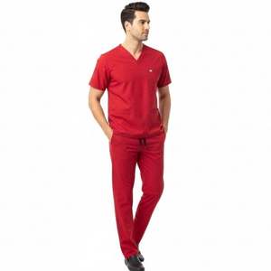 Ensembles de Blouses Médicales Personnalisées pour Hommes et Femmes, Uniformes d'Hôpital pour Médecins et Infirmières, Tenues de Travail avec Logo Personnalisé pour Hommes et Infirmières - Product Image 2