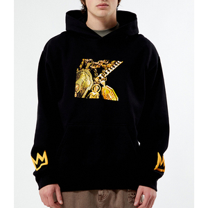 Sweat à capuche personnalisé avec logo en impression 3D en relief, tissu épais de qualité supérieure, molleton de coton français, sweat à capuche de haute qualité - Product Image 1