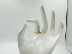 Elegante anillo de racimo de Latón chapado en oro duradero Accesorio de moda para ropa informal Aspecto formal o capas - Product Image 2