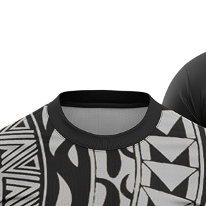 Maillot de football unisexe personnalisé par sublimation, col ras du cou, manches courtes, léger, 100 % polyester, dégradé de couleurs, anti-humidité - Product Image 3