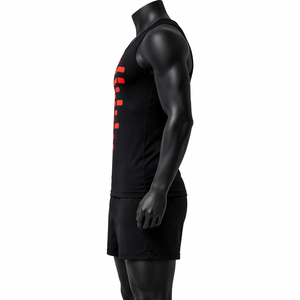 Nouveauté, prix bas, uniforme de course personnalisé, logo personnalisé, ensemble de maillot et short de course en sublimation personnalisée, adultes, séchage rapide, respirant - Product Image 3