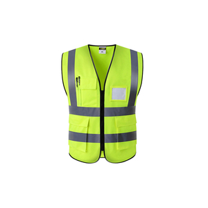 Chaleco de Seguridad Vial con Logotipo Personalizado, Multibolsillos, Alta Visibilidad, Chaqueta Reflectante, Uniforme de Trabajo para Ingenieros de Seguridad, Chaleco Reflectante - Product Image 1